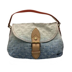 Louis Vuitton Shoulder Bag Monogram Denim Sunshine Blue Gradient